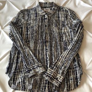 Anthropologie Button Down Blouse